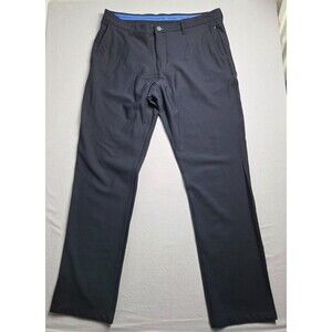Twillory Pants Mens Black 36x32 Lightweight Performance Comfort Casual Slacks